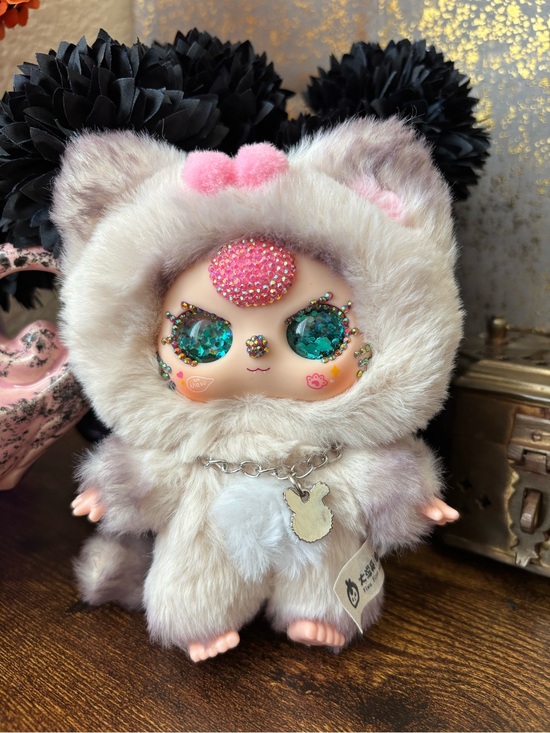 Baby Three Other - Baby Three Cats and Dogs Plush Series Confirmed Cookie (Siamese Cat)